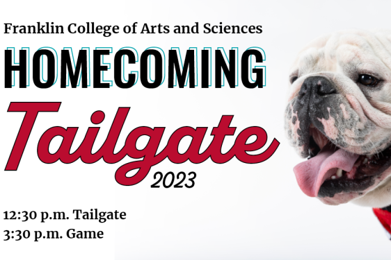 graphic with bulldog and text
